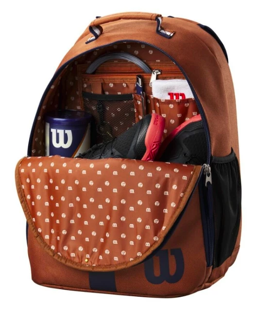 Sac à Dos Pour Raquettes Pour Enfant Wilson Roland Garros Junior Backpack Clay 6 Sac à Dos Pour Raquettes Pour Enfant Wilson Roland Garros Junior Backpack Clay – Image 4