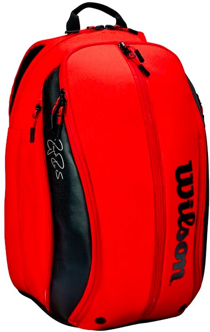 Sac à Dos Pour Raquettes Wilson Federer DNA Backpack Red 2020 5 Sac à Dos Pour Raquettes Wilson Federer DNA Backpack Red 2020 – Image 3