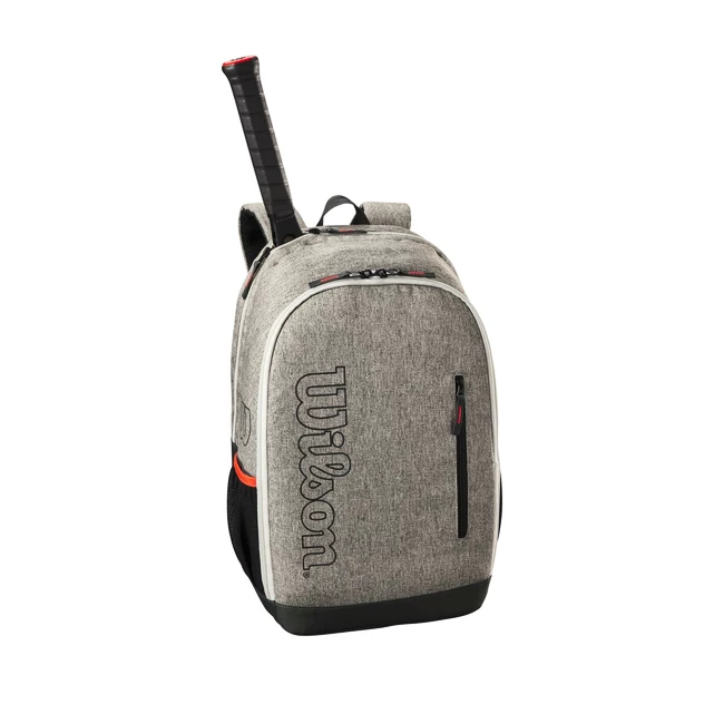 Sac à Dos Pour Raquettes Wilson Team Backpack Heather Grey 3 Sac à Dos Pour Raquettes Wilson Team Backpack Heather Grey