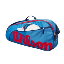 Sac De Raquettes Pour Enfant Wilson Junior 3 Pack Blue/Orange -Magasin De Sport De Tennis sac de raquettes pour enfant wilson junior 3 pack blue orange 1357129 650x650 g1