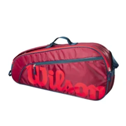 Sac De Raquettes Pour Enfant Wilson Junior 3 Pack Red/Infrared