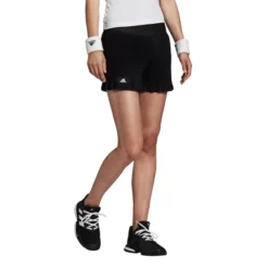 Short Pour Femme Adidas Plisse Shorts Black -Magasin De Sport De Tennis short pour femme adidas plisse shorts black 85223 650x650 g2