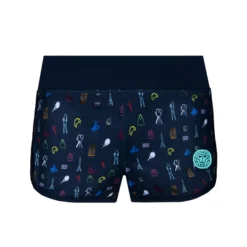 Short Pour Femme BIDI BADU Chidera Tech 2 In 1 Shorts Dark Blue, Mixed
