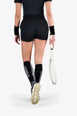 Short Pour Femme Hydrogen Panther Tech Shorts Black -Magasin De Sport De Tennis short pour femme hydrogen panther tech shorts black 1352650 650x650 g2