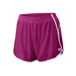 Short Pour Femme Wilson Competition Woven 3.5 Short W Rouge