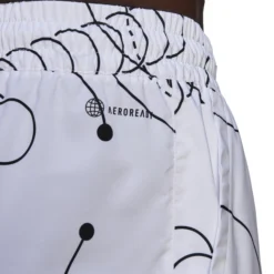 Short Pour Homme Adidas Club Graphic Short White -Magasin De Sport De Tennis short pour homme adidas club graphic short white 181598 650x650 g4