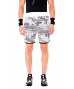 Short Pour Homme Hydrogen Tech Camo Short White