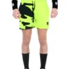 Short Pour Homme Hydrogen Tech Camo Shorts Fluo Yellow