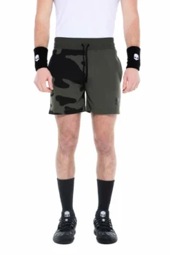 Short Pour Homme Hydrogen Tech Camo Shorts Military Green