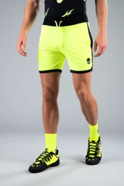 Short Pour Homme Hydrogen Tech Shorts Fluo Yellow