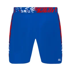 Shorts Pour Enfant BIDI BADU Taye Tech Shorts Dark Blue/White -Magasin De Sport De Tennis shorts pour enfant bidi badu taye tech shorts dark blue white 176275 650x650 g1