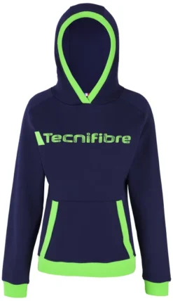 Sweat-shirt Pour Femme Tecnifibre Lady Hoodie Navy
