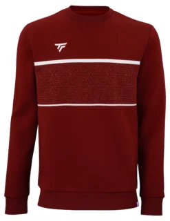 Sweat-shirt Pour Homme Tecnifibre Club Sweater Cardinal