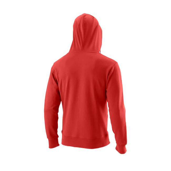 Sweat-shirt Pour Homme Wilson Equip Eco Cotton PO Hoody-Slimfit Molten Lava 4 Sweat-shirt Pour Homme Wilson Equip Eco Cotton PO Hoody-Slimfit Molten Lava – Image 2