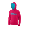 Sweat-shirt Pour Jeune Fille Wilson Script Cotton Hoody Y Blue Love -Magasin De Sport De Tennis sweat shirt pour jeune fille wilson script cotton hoody y blue love 156047 650x650 1