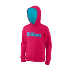 Sweat-shirt Pour Jeune Fille Wilson Script Cotton Hoody Y Blue Love