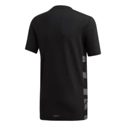 T-shirt Pour Enfant Adidas B Escouade Tee Black -Magasin De Sport De Tennis t shirt pour enfant adidas b escouade tee black 65942 650x650 g3