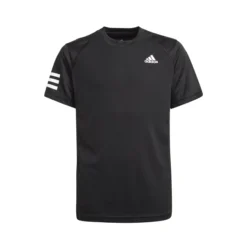 T-shirt Pour Enfant Adidas Boys Club 3STR Tee Black
