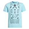 T-shirt Pour Enfant Adidas Boys Printed Tennis Shirt Aqua -Magasin De Sport De Tennis t shirt pour enfant adidas boys printed tennis shirt aqua 164859 650x650 1