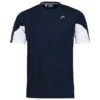 T-shirt Pour Enfant Head Club 22 Tech T-Shirt Boys Dark Blue -Magasin De Sport De Tennis t shirt pour enfant head club 22 tech t shirt boys dark blue 153099 650x650 1