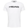 T-shirt Pour Enfant Head Club Basic T-Shirt Junior White -Magasin De Sport De Tennis t shirt pour enfant head club basic t shirt junior white 1361353 650x650 1