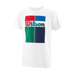 T-shirt Pour Enfant Wilson Competition B Crew Tech Tee White