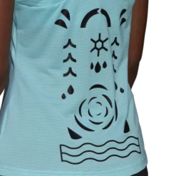 T-shirt Pour Femme Adidas Paris Y-Tank Primeblue Aqua -Magasin De Sport De Tennis t shirt pour femme adidas paris y tank primeblue aqua 164861 650x650 g0