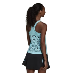 T-shirt Pour Femme Adidas Paris Y-Tank Primeblue Aqua -Magasin De Sport De Tennis t shirt pour femme adidas paris y tank primeblue aqua 164861 650x650 g2