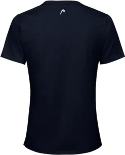 T-shirt Pour Femme Head Club Lara Dark Blue -Magasin De Sport De Tennis t shirt pour femme head club lara dark blue 76090 650x650 g0