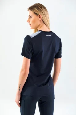 T-shirt Pour Femme Head Performance T-Shirt Women NVXR -Magasin De Sport De Tennis t shirt pour femme head performance t shirt women nvxr 1360811 650x650 g4