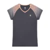 T-shirt Pour Femme K-Swiss Hypercourt Top Graystone -Magasin De Sport De Tennis t shirt pour femme k swiss hypercourt top graystone 92464 650x650 1