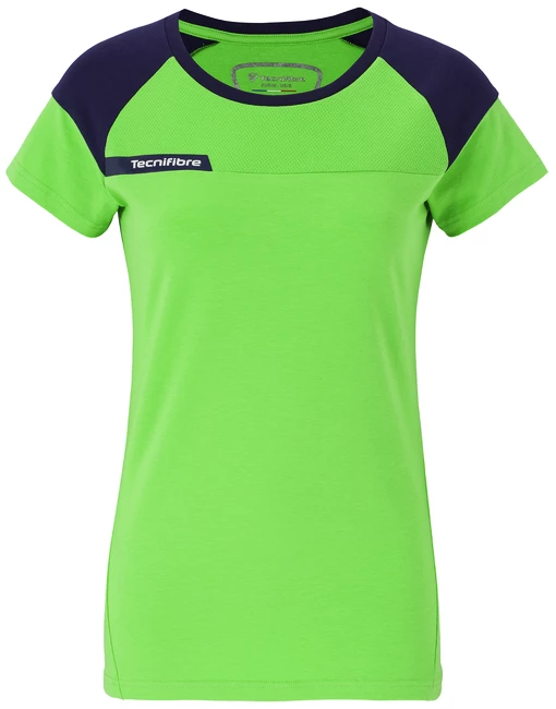 T-shirt Pour Femme Tecnifibre Lady F1 Stretch Green 3 T-shirt Pour Femme Tecnifibre Lady F1 Stretch Green