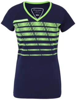 T-shirt Pour Femme Tecnifibre Lady F2 Navy/Green
