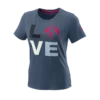T-shirt Pour Femme Wilson Love Earth Tech Tee W China Blue -Magasin De Sport De Tennis t shirt pour femme wilson love earth tech tee w china blue 155899 650x650 1