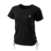 T-shirt Pour Femme Wilson Power Seamless Crew II W Black -Magasin De Sport De Tennis t shirt pour femme wilson power seamless crew ii w black 155892 650x650 1