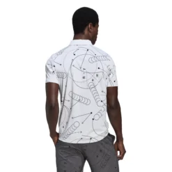 T-shirt Pour Homme Adidas Club Graphic Polo White -Magasin De Sport De Tennis t shirt pour homme adidas club graphic polo white 181450 650x650 g4