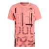 T-shirt Pour Homme Adidas Club Graphic Tee Acid Red -Magasin De Sport De Tennis t shirt pour homme adidas club graphic tee acid red 151361 650x650 1