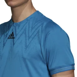 T-shirt Pour Homme Adidas Freelift T-Shirt Primeblue Sonic Aqua -Magasin De Sport De Tennis t shirt pour homme adidas freelift t shirt primeblue sonic aqua 119851 650x650 g1