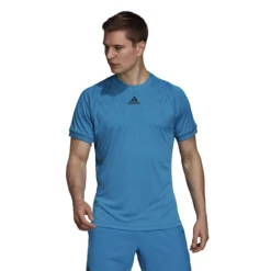 T-shirt Pour Homme Adidas Freelift T-Shirt Primeblue Sonic Aqua -Magasin De Sport De Tennis t shirt pour homme adidas freelift t shirt primeblue sonic aqua 119851 650x650 g4