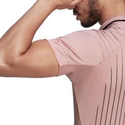 T-shirt Pour Homme Adidas Melbourne Freelift Polo Wonder Mauve -Magasin De Sport De Tennis t shirt pour homme adidas melbourne freelift polo wonder mauve 151360 650x650 g3