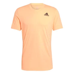 T-shirt Pour Homme Adidas New York Freelift Tee Orange