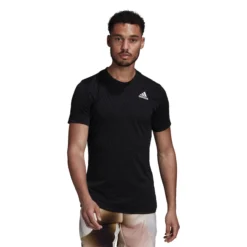 T-shirt Pour Homme Adidas Tennis Freelift Tee Black -Magasin De Sport De Tennis t shirt pour homme adidas tennis freelift tee black 151273 650x650 g4