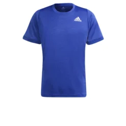 T-shirt Pour Homme Adidas Tennis Freelift Tee Victory Blue/White