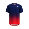 T-shirt Pour Homme BIDI BADU Colortwist Tee Dark Blue/Red -Magasin De Sport De Tennis t shirt pour homme bidi badu colortwist tee dark blue red 1352763 650x650 1