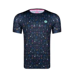T-shirt Pour Homme BIDI BADU Hawi Tech Tee Dark Blue