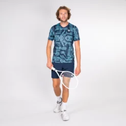 T-shirt Pour Homme BIDI BADU Madu Tech Tee Blue -Magasin De Sport De Tennis t shirt pour homme bidi badu madu tech tee blue 176145 650x650 g3