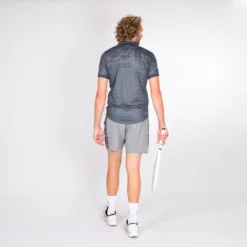 T-shirt Pour Homme BIDI BADU Yero Tech Polo Grey -Magasin De Sport De Tennis t shirt pour homme bidi badu yero tech polo grey 176148 650x650 g3