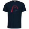 T-shirt Pour Homme Head Club Carl T-Shirt Men Dark Blue
