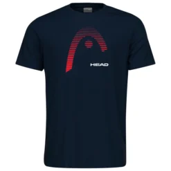 T-shirt Pour Homme Head Club Carl T-Shirt Men Dark Blue