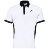 T-shirt Pour Homme Head Vision Slice Polo Shirt Men White/Black